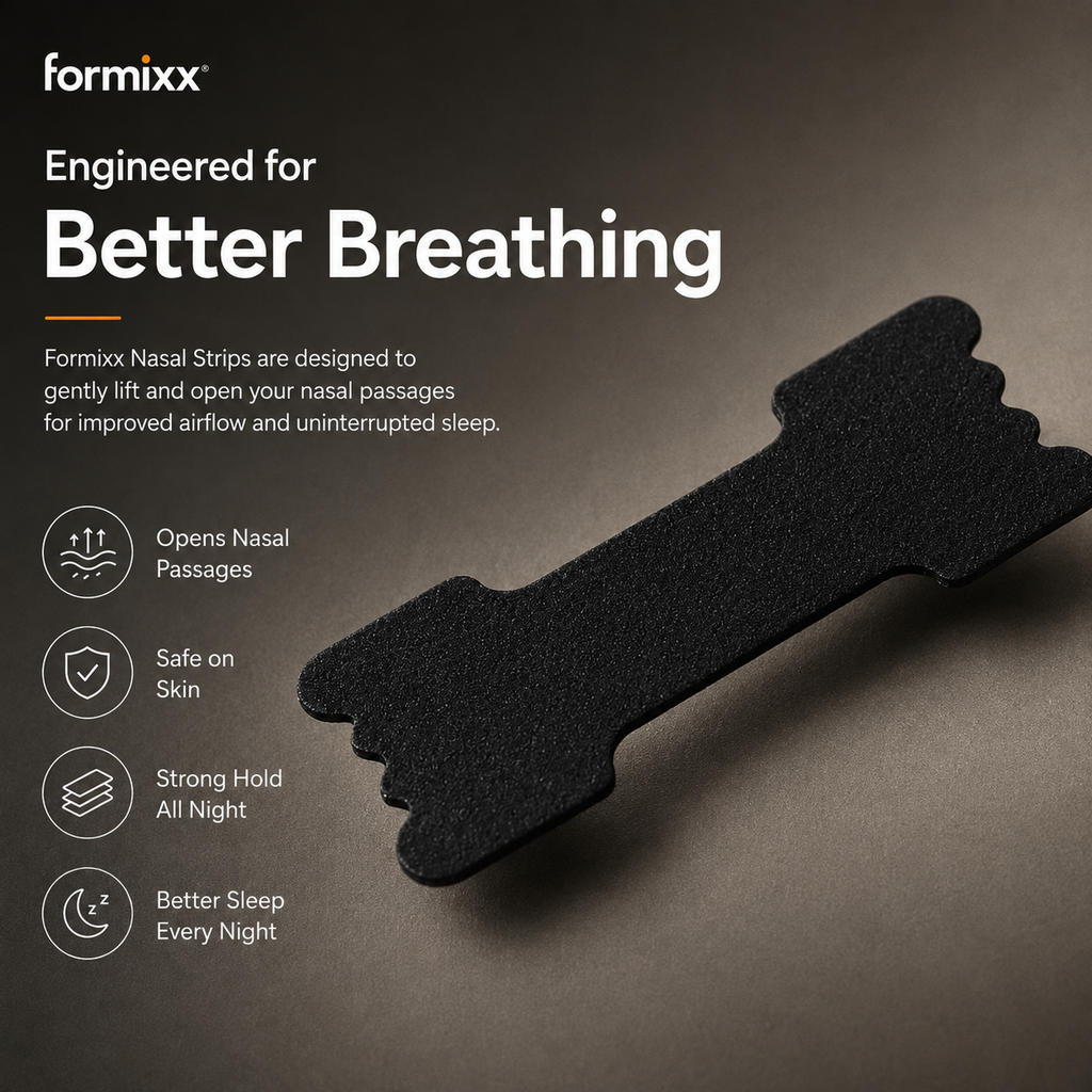 Formixx Nasal Strips – Breathe Better, Sleep Deeper