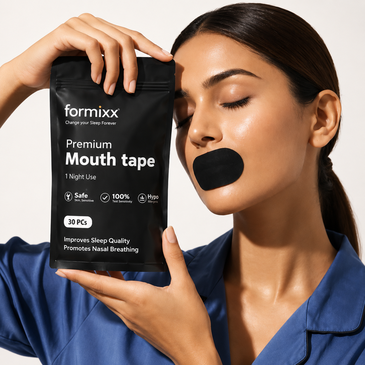 Formixx Sleeping Tape – Better Sleep & Less Snoring