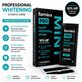 ✅Formixx Black Teeth Whitening Strips | Professional Whitening Results at Home(Ultra Strong Whitening)