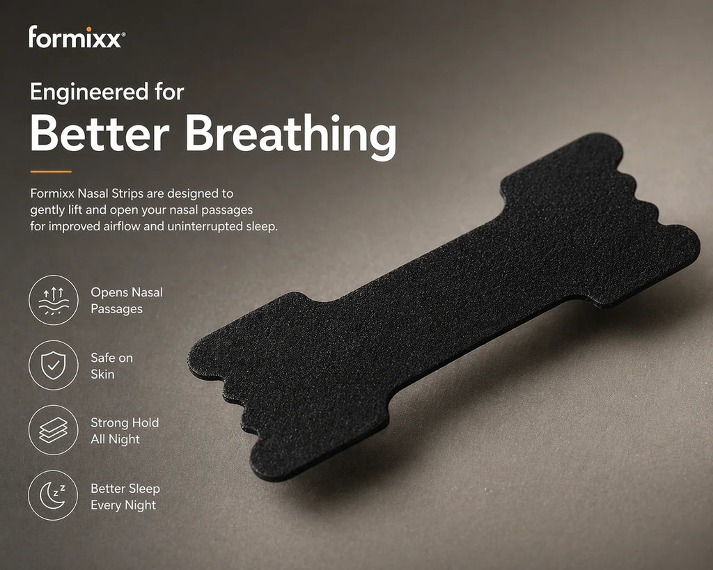 Formixx Nasal Strips – Breathe Better, Sleep Deeper (15 Strips)