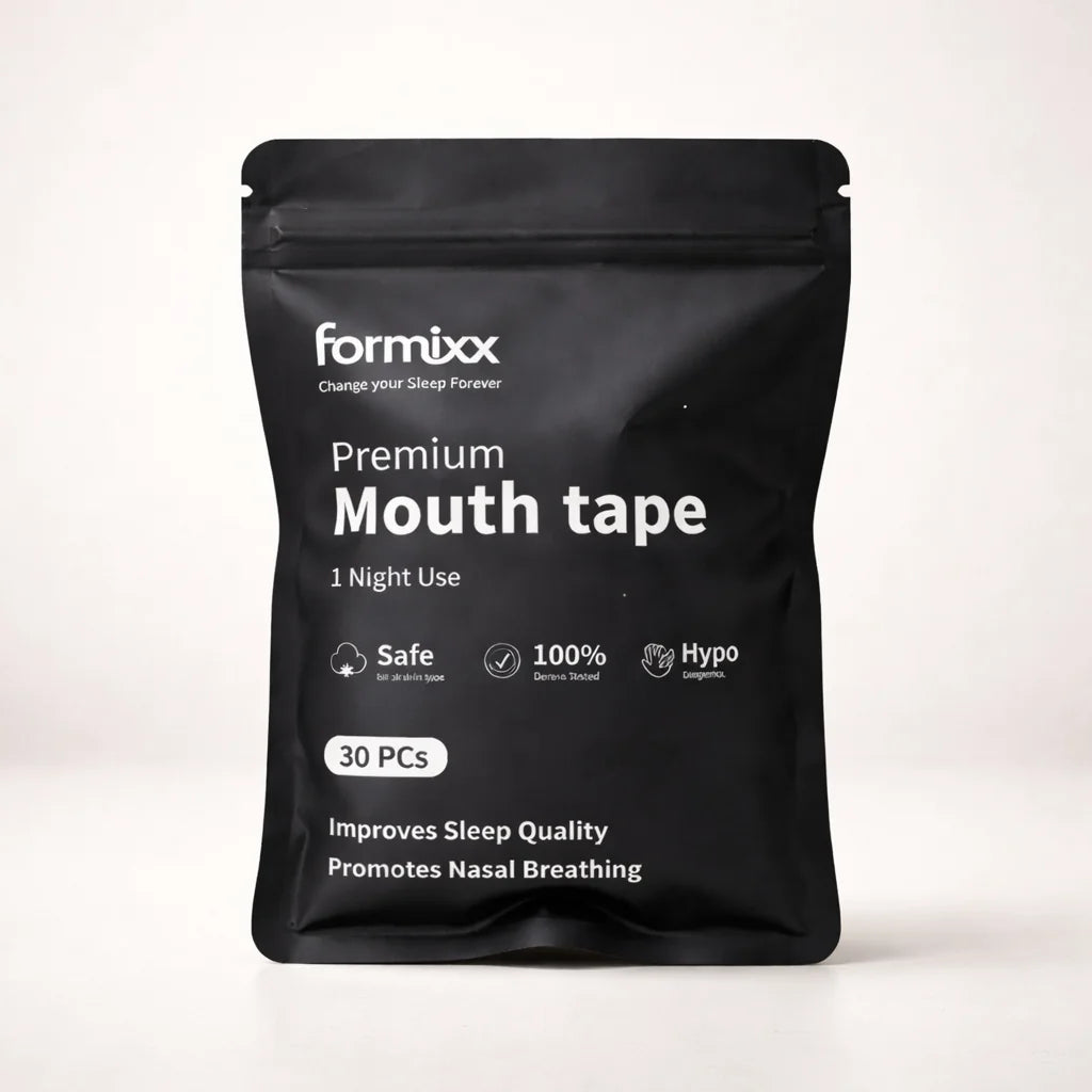 Formixx Sleeping Tape – Fix Snoring and your jawline Tonight!